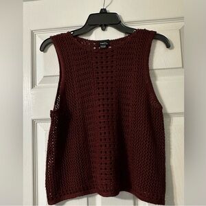 Rue21 Knitted sleeveless Tank Top is a size Medium.